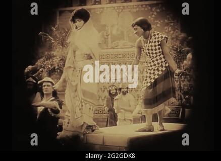 Vintage still des antiken Babylonlebens aus dem frühen 1900er Film Intoleranz Stockfoto