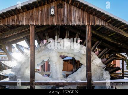 Wassermühle in Lauf, Mittelfranken, Bayern Stockfoto