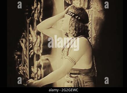 Vintage still des antiken Babylonlebens aus dem frühen 1900er Film Intoleranz Stockfoto