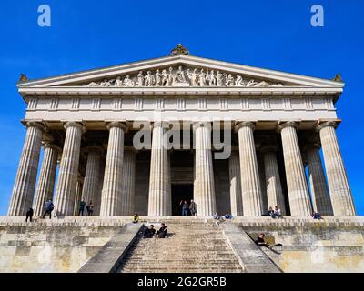 Walhalla in Donaustauf, Stockfoto