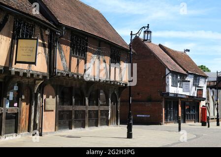 Medieval Spon Street, in Coventry, UK City of Culture 2021, UK Stockfoto