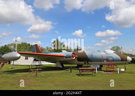 English Electric Canberra PR.3 (1953), Midland Air Museum, Coventry Airport, Baginton, Warwickshire, England, Großbritannien, Europa Stockfoto