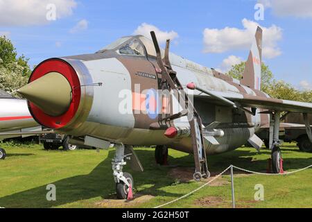 English Electric (BAC) Lightning F.6 (1960), Midland Air Museum, Coventry Airport, Baginton, Warwickshire, England, Großbritannien, Großbritannien, Europa Stockfoto