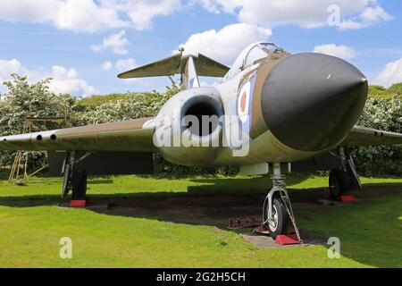 Gloster Javelin FAW.5 (1951), Midland Air Museum, Coventry Airport, Baginton, Warwickshire, England, Großbritannien, Großbritannien, Europa Stockfoto