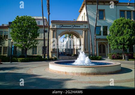 Studio Tour in den Paramount Studios, Los Angeles, Kalifornien, USA Stockfoto