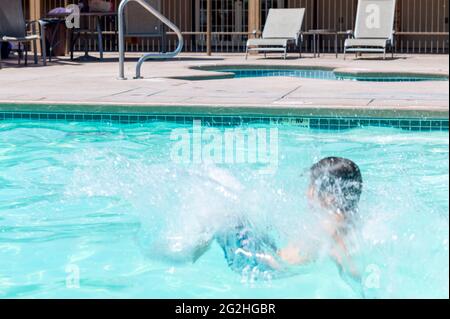 Zion River Resort RV Park & Campground, Utah, USA Stockfoto