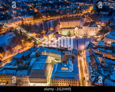 Altstadt von Freiberg Stockfoto