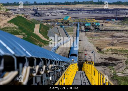 Neuer Massenvertrieb im Bergbaugebiet Peres von MIBERB Stockfoto
