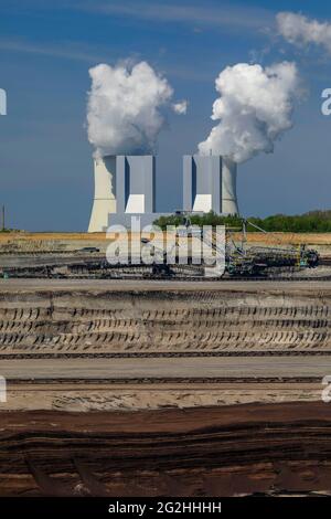 Peres Field der United Schleenhain Tagebau Stockfoto