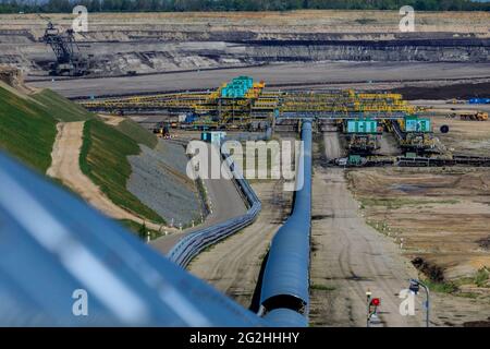Neuer Massenvertrieb im Bergbaugebiet Peres von MIBERB Stockfoto