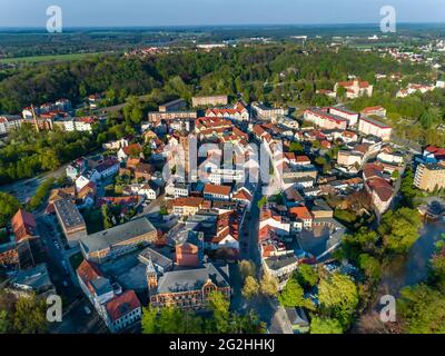 Energieregion Lausitz: Spremberg Stockfoto