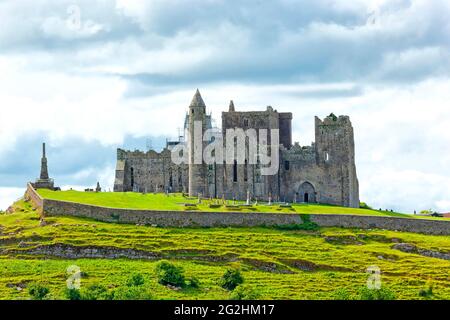 Rock of Cashel, County Tipperary, Munster, Irland, Europa Stockfoto