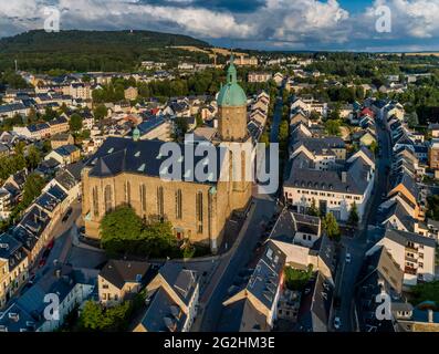Annaberg-Buchholz Weltkulturerbe Stockfoto