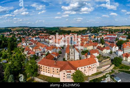 Schloss Dippoldiswalde Stockfoto