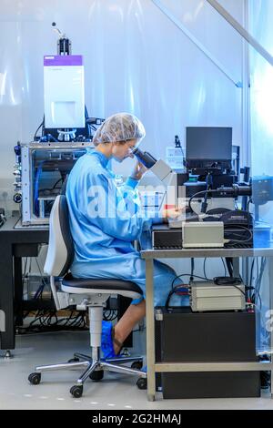 Erster Fraunhofer-Institutsteil an der BTU Cottbus Stockfoto