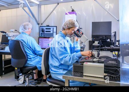 Erster Fraunhofer-Institutsteil an der BTU Cottbus Stockfoto