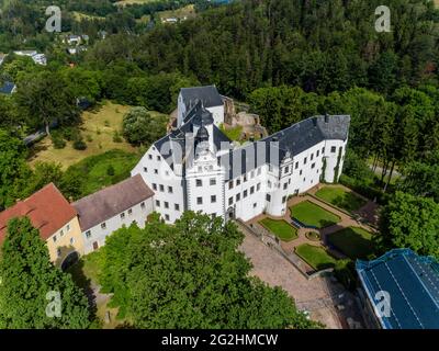 Schloss Lauenstein Stockfoto