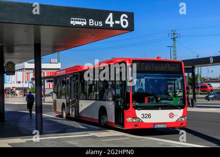 Cottbus: Neuer Verkehrsknotenpunkt im südlichen Brandenburg Stockfoto