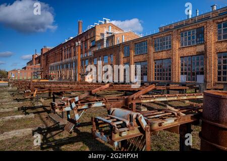 Sächsisches Industriemuseum, Energiefabrik Knappenrode Stockfoto