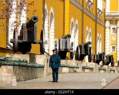 Die Waffenkammer im Kreml, Moskau, Russische Föderation Stockfoto