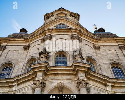 Wichtiger Kirchenbau, Spätbarock, Barock, Abtei, Kloster, Beuron Gemeinde, Ulrichsberg, Härtsfeld, Kloster Neresheim (St. Ulrich und Afra), Benediktinerkloster, Benediktinerkloster, Klosterkirche Stockfoto