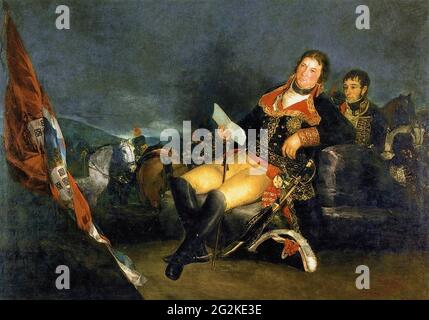 Francisco De Goya - Manuel Godoy Duke Alcudia Prince Peace 1801 Stockfoto