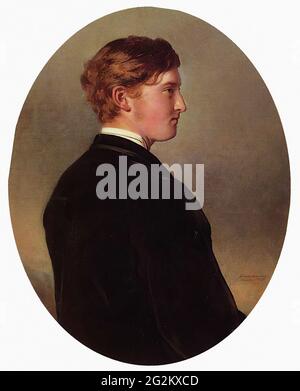 Franz Xaver Winterhalter (1805-1873) - William Douglas Hamilton 12. Duke Hamilton 1863 Stockfoto