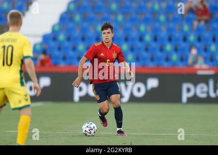 Leganes, Spanien. Juni 2021. Martin Zubimendi (ESP) Fußball: Internationales Freundschaftsspiel zwischen Spanien 4-0 Litauen im Estadio Butarque in Leganes, Spanien . Quelle: Mutsu Kawamori/AFLO/Alamy Live News Stockfoto