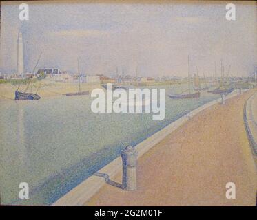 Georges Seurat - Channel Gravelines Petit Fort Philippe 1890 Stockfoto