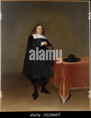 Gerard Ter Borch - Burgomaster Jan Van Duren 1613 1687 Stockfoto