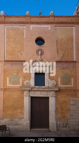 Foto der Kirche St. Nikolaus in Valencia Spanien Stockfoto