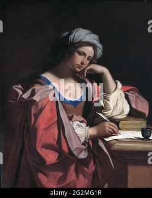 Giovanni Francesco Barbieri - Guercino - die persische Sibyl Stockfoto