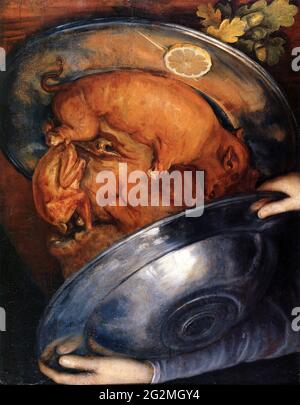 Giuseppe Arcimboldo - der Koch Stockfoto