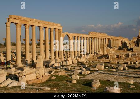 Syriens Kreuzungen der Zivilisationen Stockfoto