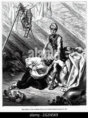 Gustave Doré - Don Quixote 17 Stockfoto