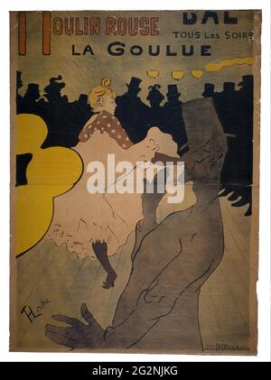 Henri de Toulouse-Lautrec - Moulin Rouge Stockfoto