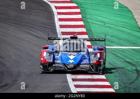 70 Garcia Esteban (che), Duval Loic (Fra), NATO Norman (Fra), Realteam Racing, Ereca 07 - Gibson, Aktion während der 8 Stunden von Portimao, 2. Runde der FIA-Langstrecken-Weltmeisterschaft 2021 auf dem Algarve International Circuit, vom 11. Bis 13. Juni 2021 in Portimao, Algarve, Portugal - Foto Paulo Maria / DPPI / LiveMedia Stockfoto