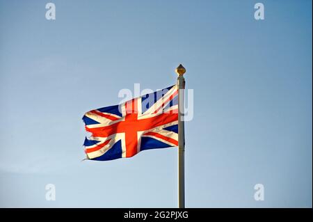 flagge der union Jack UK Stockfoto