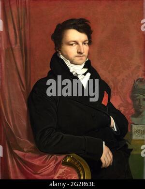 Jean-Auguste-Dominique Ingres - Monsieur De Norvins Stockfoto