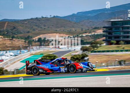 70 Garcia Esteban (che), Duval Loic (Fra), NATO Norman (Fra), Realteam Racing, Ereca 07 - Gibson, Aktion während der 8 Stunden von Portimao, 2. Runde der FIA-Langstrecken-Weltmeisterschaft 2021 auf dem Algarve International Circuit, vom 11. Bis 13. Juni 2021 in Portimao, Algarve, Portugal - Foto Paulo Maria / DPPI Stockfoto