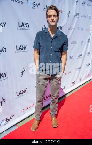 Jacob Taylor nimmt am 12. Juni 2021 an DER LANY Entertainment Summer Industry Mixer in der Privatresidenz, Los Angeles, CA, Teil Stockfoto