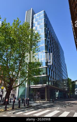 12 New Fetter Lane, City of London, Großbritannien Stockfoto