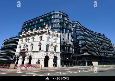 Sixty London, 60 Holborn Viaduct, Holborn, London, Vereinigtes Königreich Stockfoto