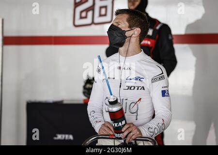 Portimao, Algarve, Portugal. Juni 2021. DAVIDSON ANTHONY (GBR), JOTA, ORECA 07 - GIBSON, PORTRAIT während der 8 Stunden von Portimao, 2. Runde der FIA-Langstrecken-Weltmeisterschaft 2021 auf dem Algarve International Circuit, vom 11. Bis 13. Juni 2021 in Portimao, Algarve, Portugal - Foto Francois Flamand / DPPI / LiveMedia Kredit: Independent Photo Agency/Alamy Live News Stockfoto