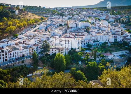 Almedinilla ist eine spanische Gemeinde am östlichen Ende der Region Subbética Cordobesa in der Provinz Córdoba, Andalusien. Almedinilla, Stockfoto