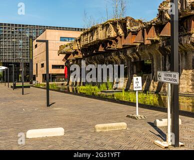 Campus Belval der Universität Luxemburg in Esch-sur-Alzette, Luxemburg Stockfoto