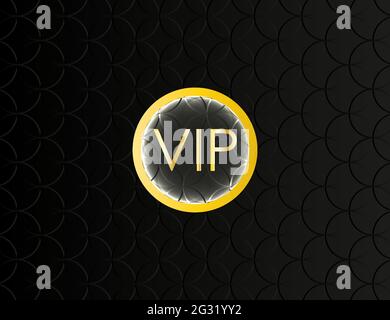 Vektorgrafik. Flaches Design. Premium, Crown super vip-Symbol Stock Vektor