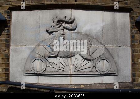 Die Hirschbrauerei Lower Richmond Rd, London SW14 7ET Stockfoto