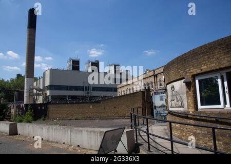 Die Hirschbrauerei Lower Richmond Rd, London SW14 7ET Stockfoto