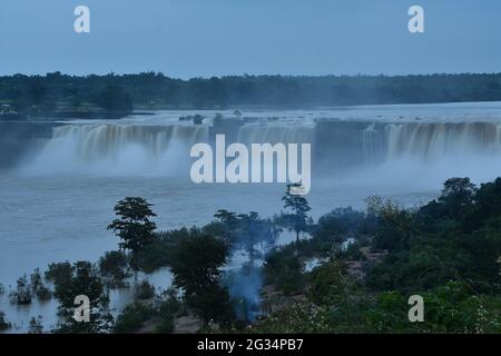 Chitrakote Wasserfälle, Chattishgarh, Indien Stockfoto